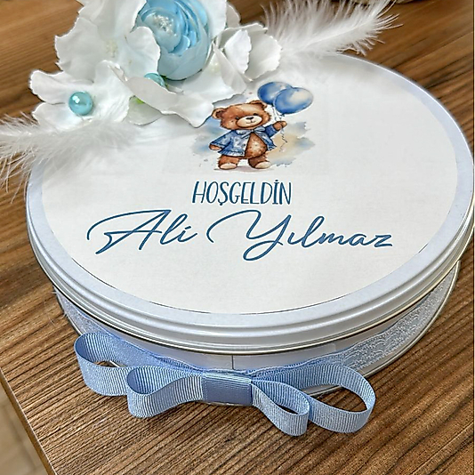 Bebek Çikolatası Kutusu Kişiye Özel