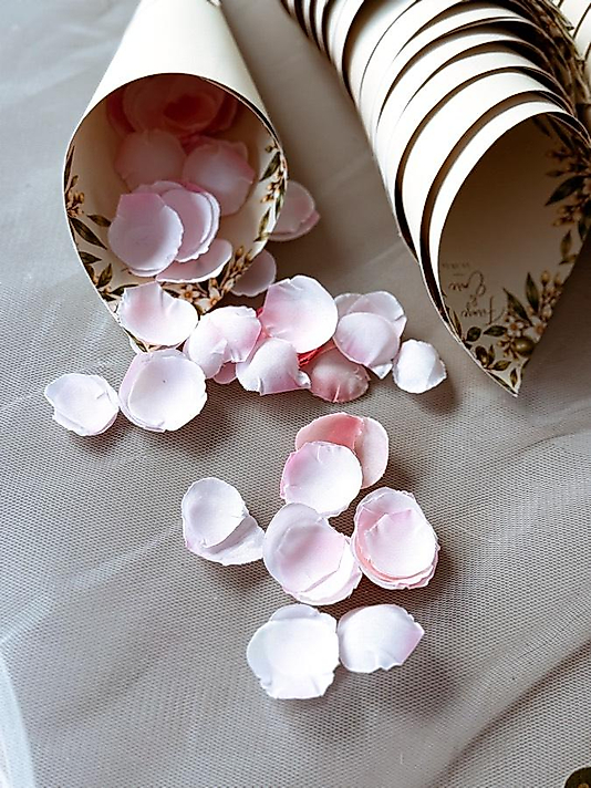 Konfeti Pembe Gül Yaprağı Karışık 100 gr.