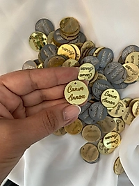 Kazımalı Pleksi Ayna 2,5 cm Çapında