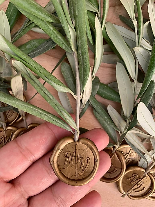 Zeytin Dallı Mühür Mumu 20'li
