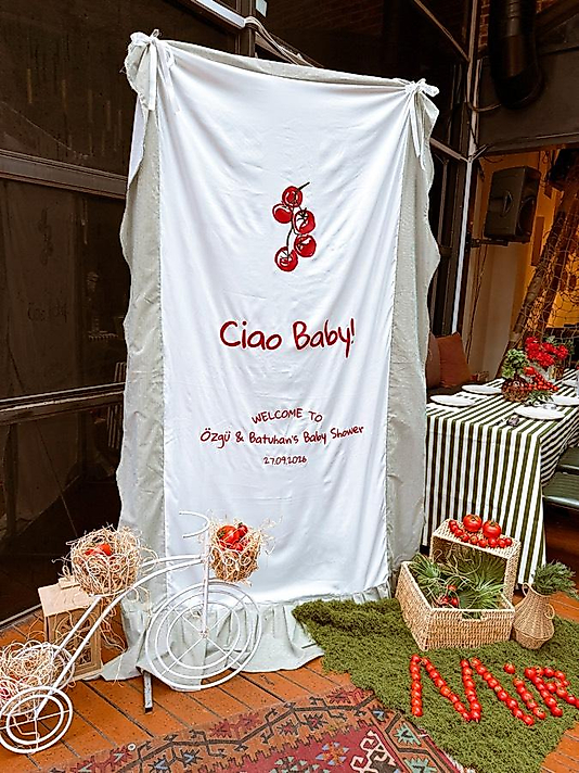 Ciao Kişiye Özel Parti Panosu 2x1 Metre