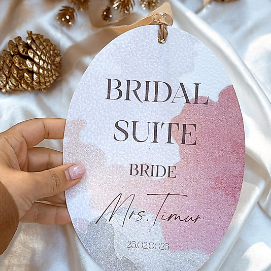 Groom and Bride Suite İpek Kurdeleli