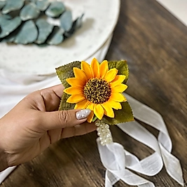 Günebakan İncili Bileklikli Nedime Bilekliği