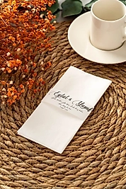 Harmony Şeffaf Şeritli Peçete