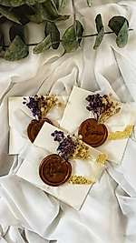 Flora Mini Varaklı Kına Davetiyesi