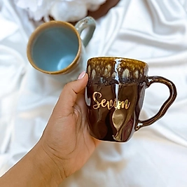 Papaya Kişiye Özel Baskılı Büyük Fincan