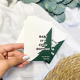 10x15 cm Dokulu Karta Baskı