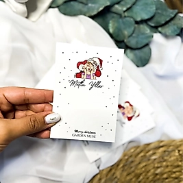 10x15 cm Dokulu Teşekkür Kartı