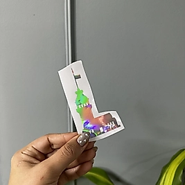 Galata Kulesi 7 cm Hologram Folyo