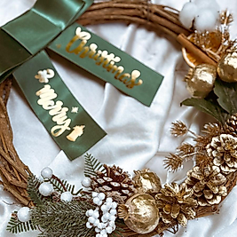 Noel Kapı Süsü Çelengi