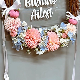 Petra Çiçekli Kapı Süsü