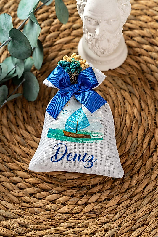 Mavi Deniz Lavanta Kesesi Hediyelik