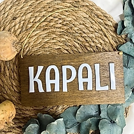 Ahşap Açık Kapalı Levha Tabela