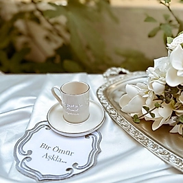 Bir Ömür Aşkla Baskılı Peçete