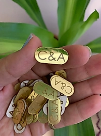 2X1 Cm Minik Aynalı Pleksi Kazımalı Plaka