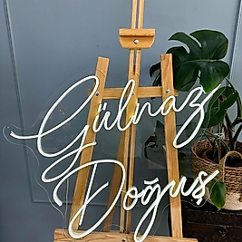 Kişiye Özel Işıklı Neon Led Pano