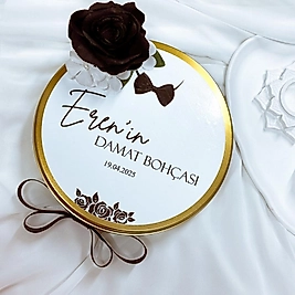 Dina Damat Bohçası Metal Kutulu Çikolata