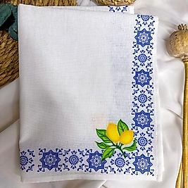 Mavi Çini Amerikan Servisi Peçetesi 6’lı