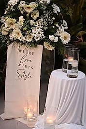 Where Love Meets Style, Kumaş Baskılı Banner Pano