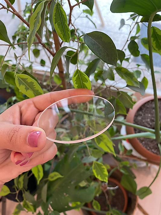7 CM ÇAP 3 MM ŞEFFAF PLEKSİ