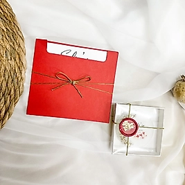 Melina Kırmızı Davetiye