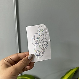 Suratlar Hologram Folyo 7 cm