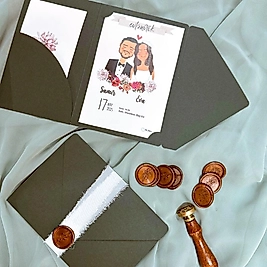 Bella Mühürlü Davetiye