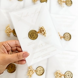 Zerda Mühürlü Davetiye