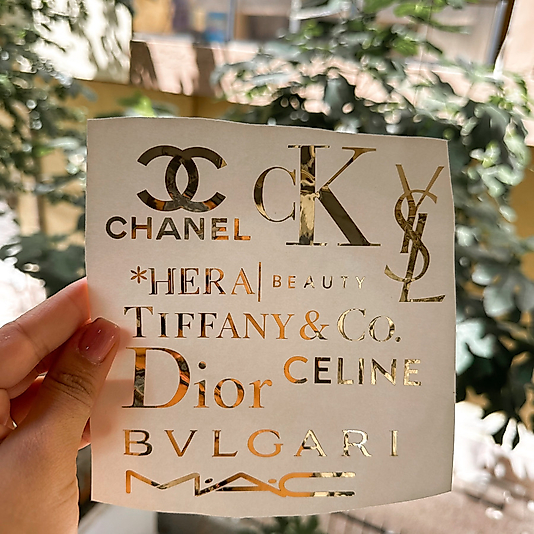 Marka Logoları Folyo Sticker
