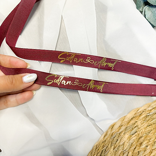 BORDO GROGREN 2 CM YÜZÜK KURDELESİ
