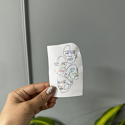 Suratlar Hologram Folyo 7 cm