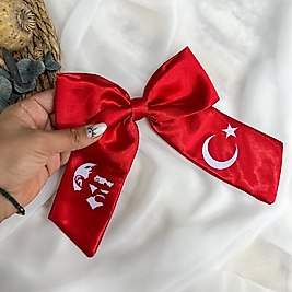 Atatürk ve Ay Yıldızlı Beyaz Toka