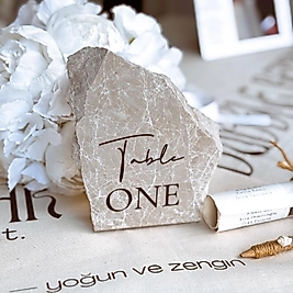 Chakra Mermer Numaratör