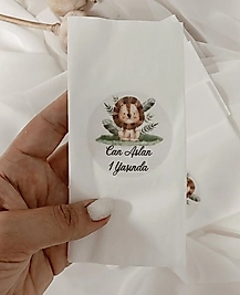 Lion Baskılı Peçete