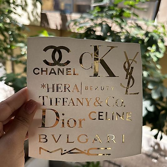 Marka Logoları Folyo Sticker