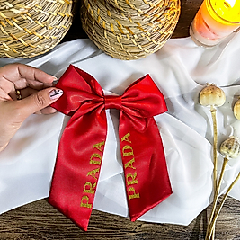 Prada Saten Kurdele Toka