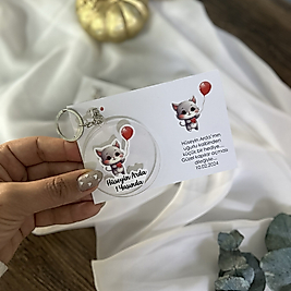 Kedicik Anahtarlık Hediyelik