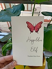 Kelebek Konseptine Uygun Makrome Kartı