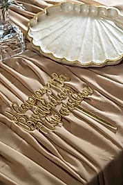 AYNA PLEKSİ PASTA SÜSÜ KİŞİYE ÖZEL