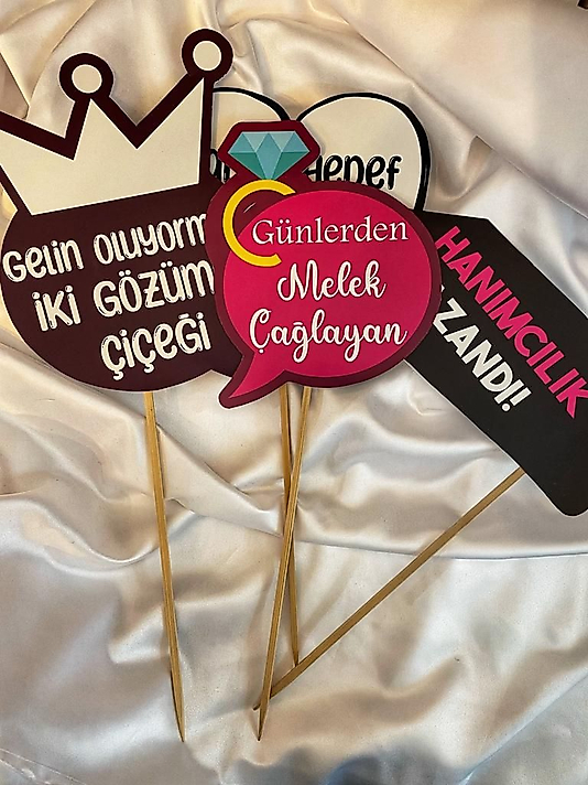 KONUŞMA BALONU 12 Lİ SET