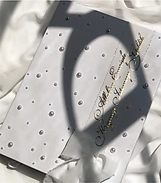 TEKSTİL FOLYO YAZISI ANI DEFTERİ İÇİN