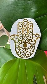 Hamsa Folyo Sticker 6 cm