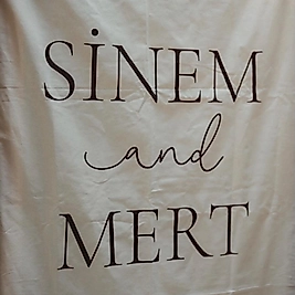 2x1 metre arka plan baskılı Kumaş