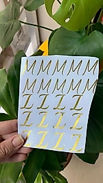 Harf Alfabe Folyo 28 Harf